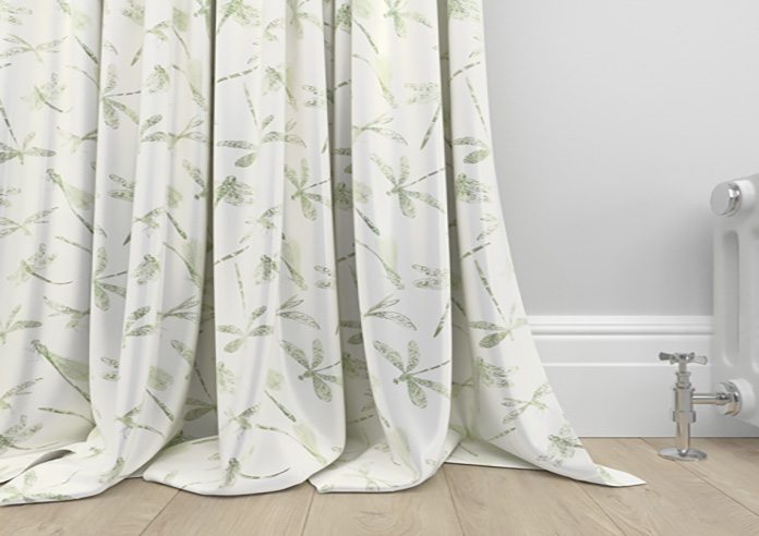 Dragonflies, Green - Made to Measure Curtains - Image 6